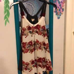 Cute floral razor tank